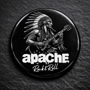 Abrebotellas imán logotipo oficial Apache