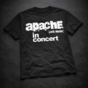 Camiseta Hombre Modelo Clásico "Apache in Concert"