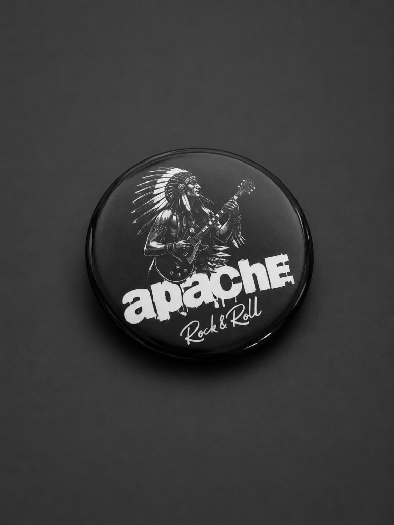 Chapas Oficiales Apache 38mm